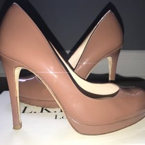 LK Bennett "Sledge" Pump in Winter Rose